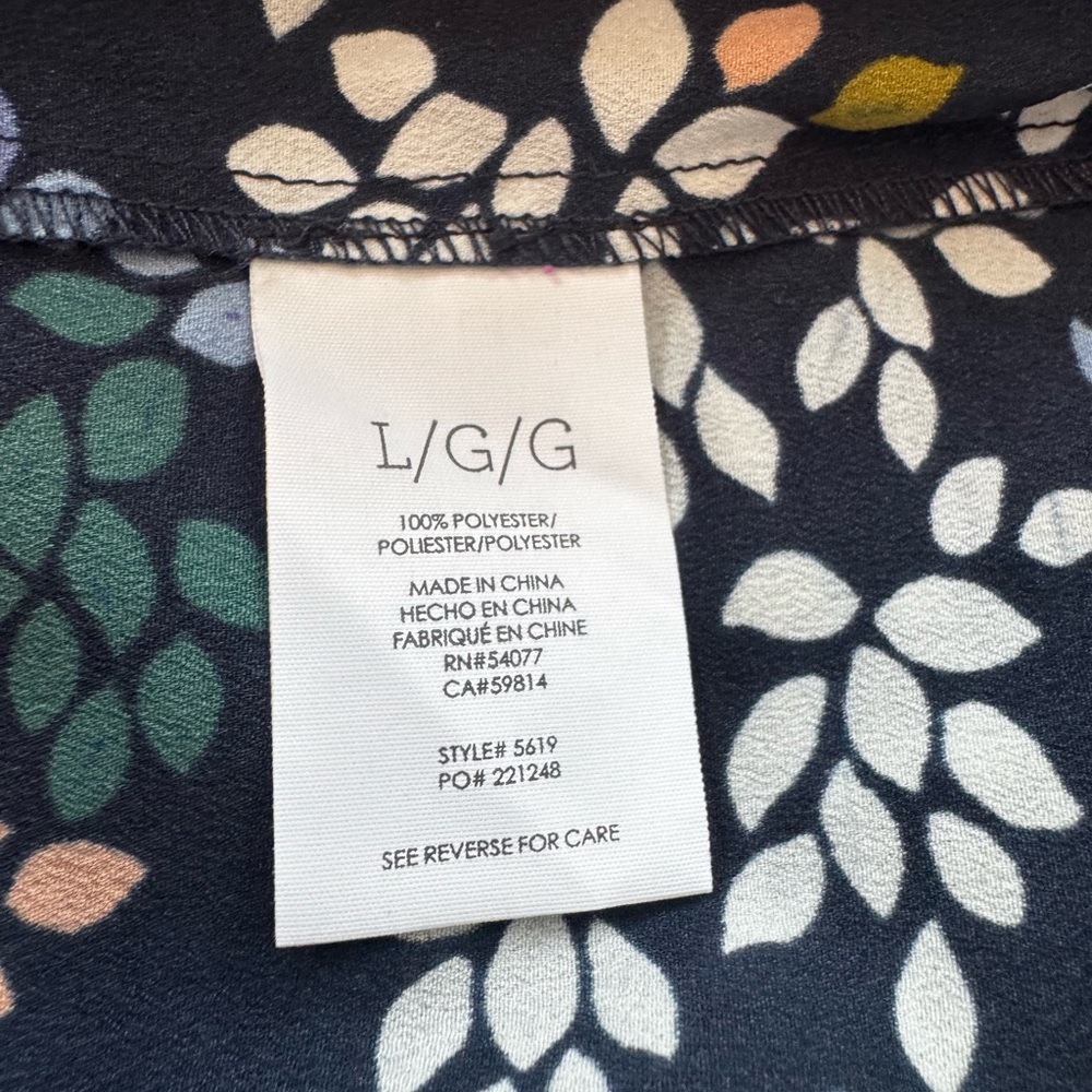 CAbi Cinco Blue Floral Mini Shift Dress - Picture 6 of 7